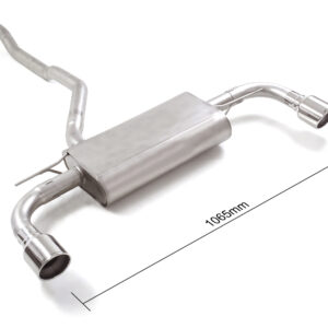 Posteriore sdoppiato con terminali ovali 4 / 118x82 mm Sport Line 50.1087.61 Ragazzon