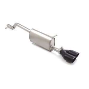 Posteriore con terminali rotondi 2x80 mm sfalsati Sport Line Black 50.1197.57B Ragazzon