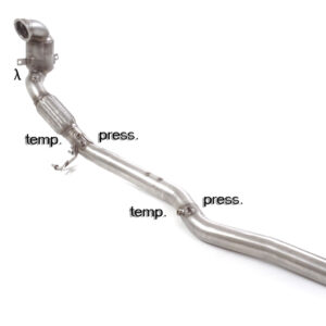 Downpipe catalizzatore metallico 200cpsi 50.1202.80 Ragazzon