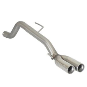 Tubo posteriore con terminali rotondi 2x80 mm sfalsati 50.0527.26 Ragazzon
