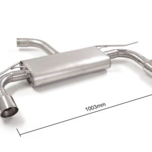 Posteriore  sdoppiato con terminali ovali 4 / 118x82 mm Sport Line 50.0558.61 Ragazzon