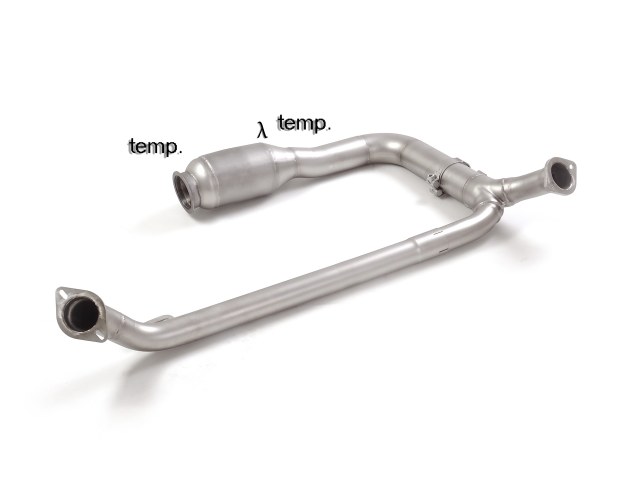 Downpipe catalizzatore metallico 200cpsi 54.0402.00 Ragazzon