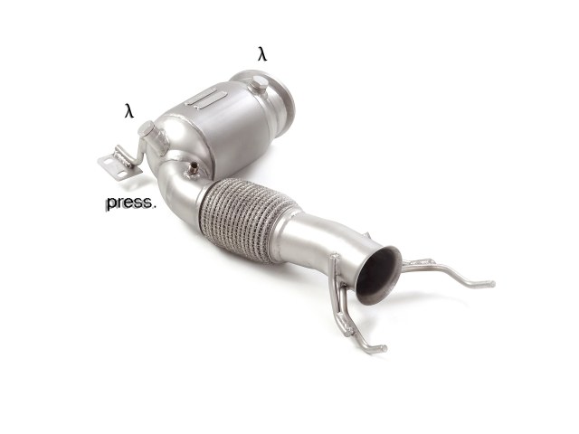 Downpipe catalizzatore metallico 200cpsi 54.0404.00 Ragazzon